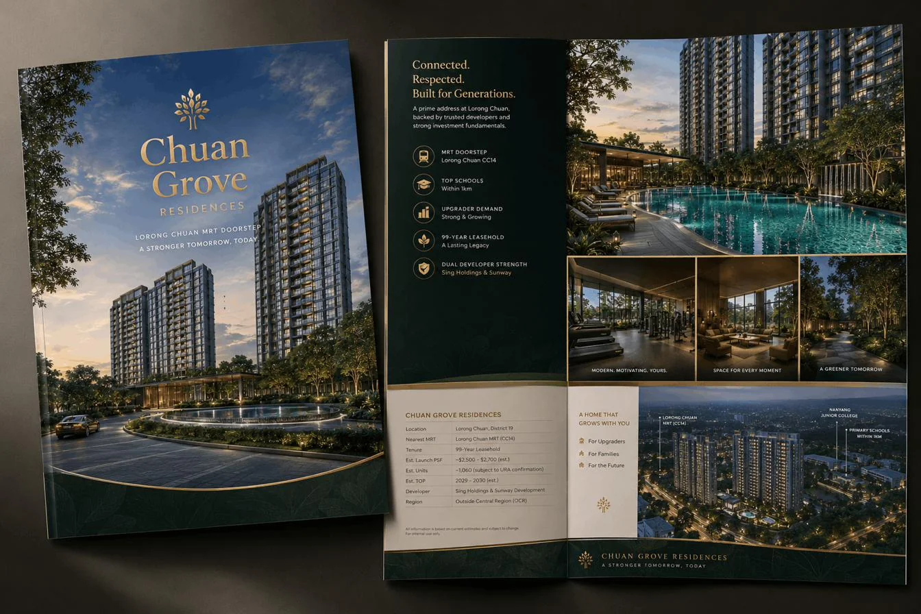 Chuan Grove Residences e-brochure cover